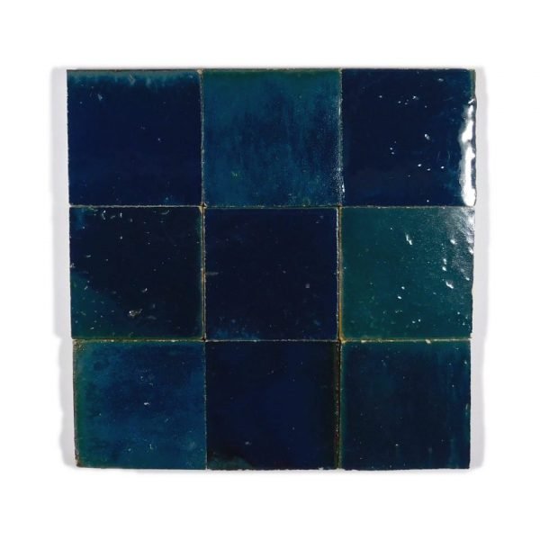 Zellige Dark Turquoise 10cm x 10cm