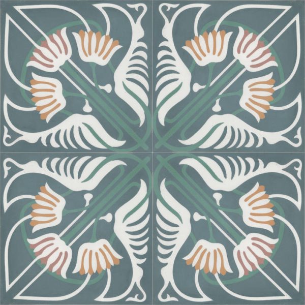 Moroccan Encaustic Cement Jungle Bliss 4