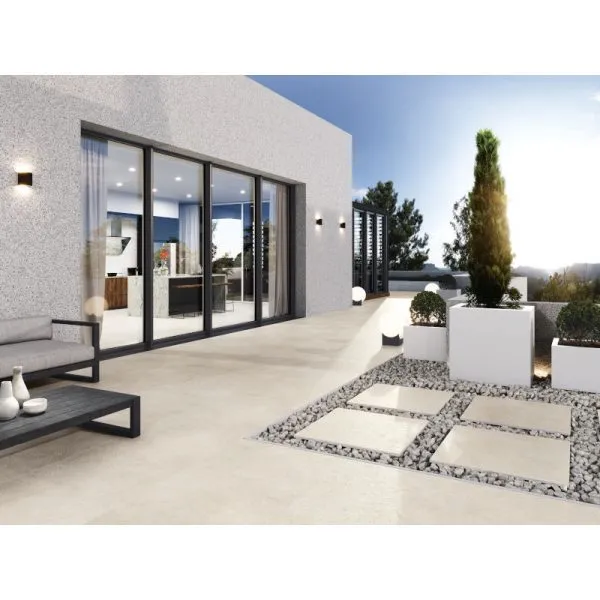 Asphalt Off White 80cm x 80cm