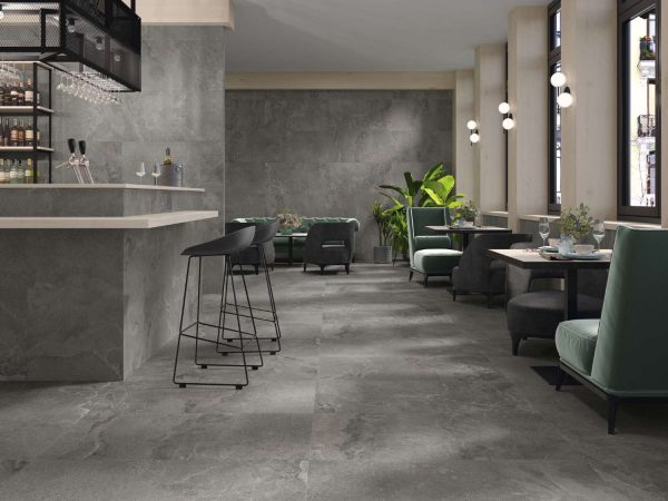 Anti-slip Dome Anthracite Rectified 60cm x 60cm