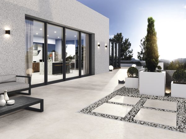 Asphalt Anti-Slip Off White 60cm x 60cm